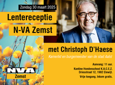 N-VA Zemst Lentereceptie 2025