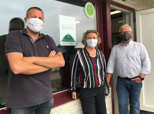 Serge Verhaeghe Veerle Geerinckx, Luc Bessems Serge Verhaeghe generatie rookvrij