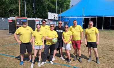 Sportief Voor Vlaanderen op Weerdse Bierfeesten